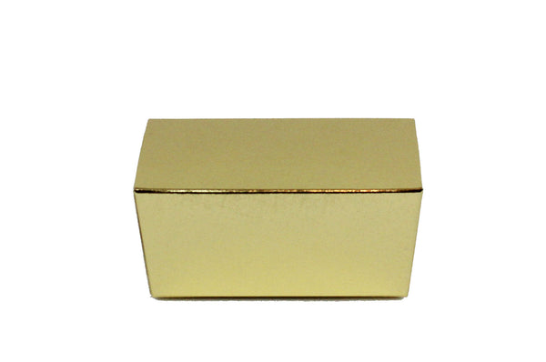 BALLOTIN BOX FOIL-GOLD-4-5/8x2½x2 | Creative Packaging (Canada)